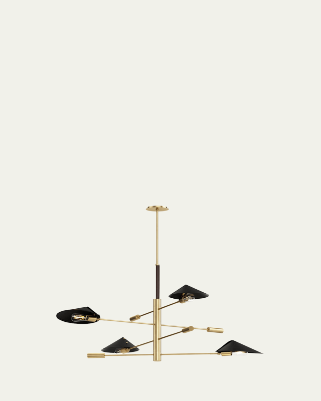 Cavalier 50" 4-Light Chandelier